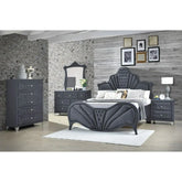 Dante Gray Velvet Chest Model 24236 By ACME Furniture